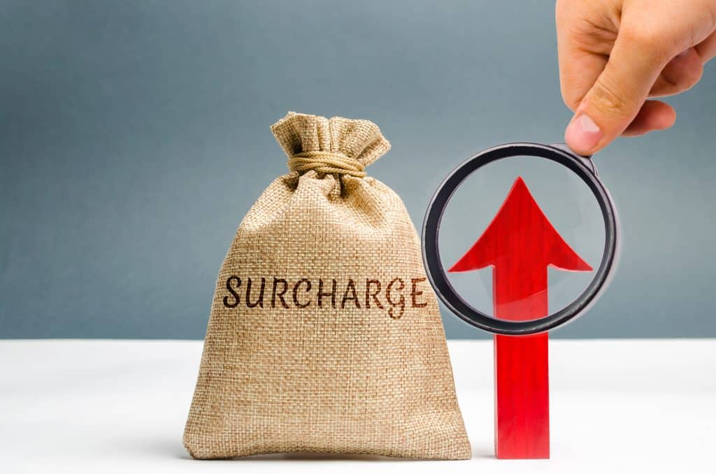 cc surcharging