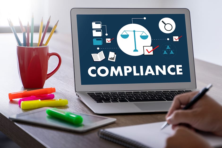 compliance in laptop